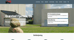 Desktop Screenshot of graested-fjernvarme.dk